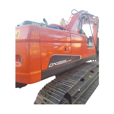 25톤 Doosan DX225LC 0~2000시간 작업량으로 사용된 크롤러 발굴기 좋은 상태