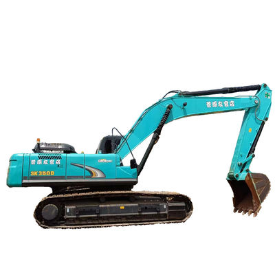 오리지널 수압 실린더와 밸브 35 톤 Kobelco SK350 발굴기 중고 발굴기