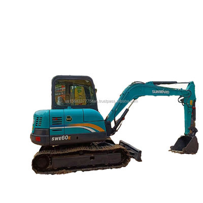 6TON 수압 크롤러 발굴기 SWE 60E 원본 수압 실린더 좋은 상태
