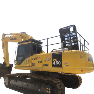 사용 된 코마쓰 PC450 발굴기 2016 일본 수압 크롤러 기계 무게 40000 KG