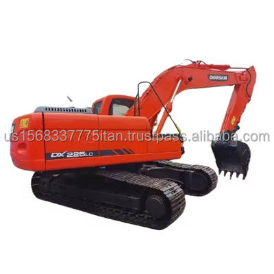 Doosan DX225 25 톤 발굴기 사용 건설 기계