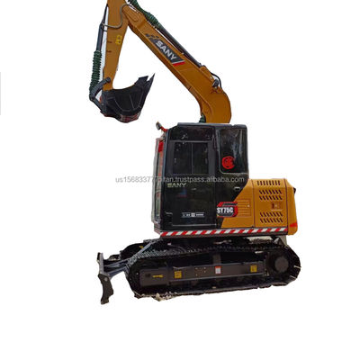 중고용 Sany Sy 75c 발굴기 0.32M3 버킷 용량 7500 KG 기계 무게 판매