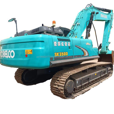 코벨코 SK350 발굴기 원형 수압 실린더와 1M3 버킷 용량 시장