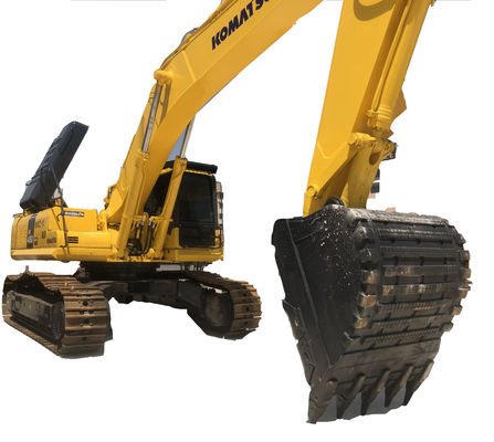 일본 사용 된 수압 크롤러 발굴기 코마쓰 PC450 45 톤 2M3 버킷 용량