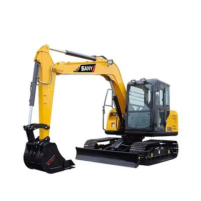 사용 된 Sany SY75C SY75CPRO Excavator 0.32M3 버킷 용량 및 41.1 kW 전력