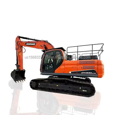 115kw Caterpillar DX300 발굴기 대형 히타치 및 도산 기계 0-2000 작업 시간