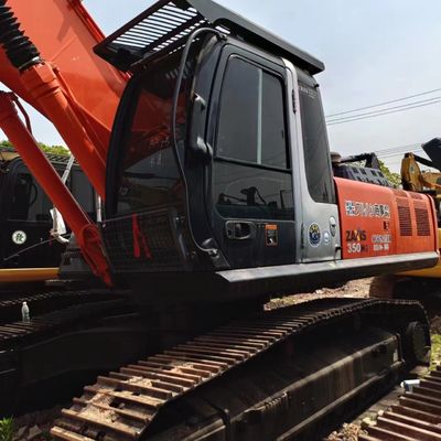 히타치 ZX350 202 kw 크롤러 발굴기 일본에서 사용 중량 기계 자키스 350
