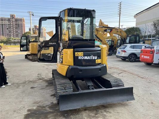 좋은 성능과 5000KG 기계 무게와 함께 중고 코마쓰 PC50 발굴기