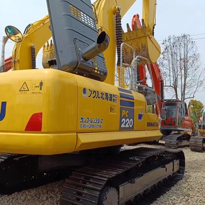 오리지널 코마쓰 PC220 발굴기 0~2000 시간 작업, 22000kg 기계 무게