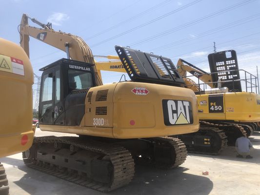 CAT 330D2L 원본 수압 실린더와 1.8M3 버킷 용량으로 사용 된 발굴기