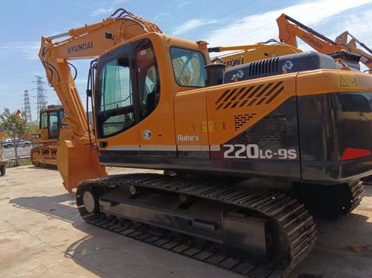 사용 된 현대 220LC-9S Excavator 1.22M3 버킷 용량 및 낮은 작업 시간