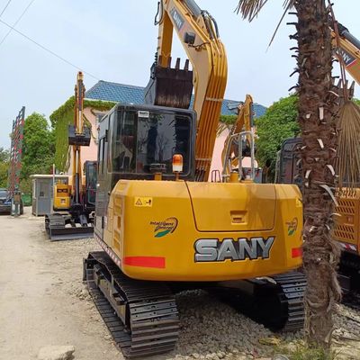 저렴한 Sany SY75C 발굴기 0.32M3 버킷 용량과 더 적은 작업 시간