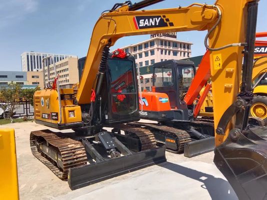 0.32M3 버킷 용량 Sany SY75C 프로 발굴기 오리지널 수압 실린더와 오른쪽