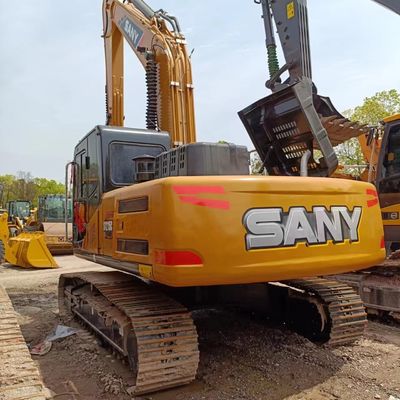 사용 된 Sany SY215C 215C 발굴기 원본 수압 실린더와 함께 21 톤 크롤러 발굴기