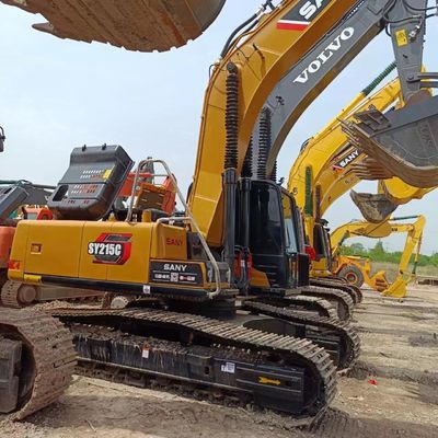 글로벌 중고용 SANY SY215C 1.1m3 버킷 용량 수압 발굴기