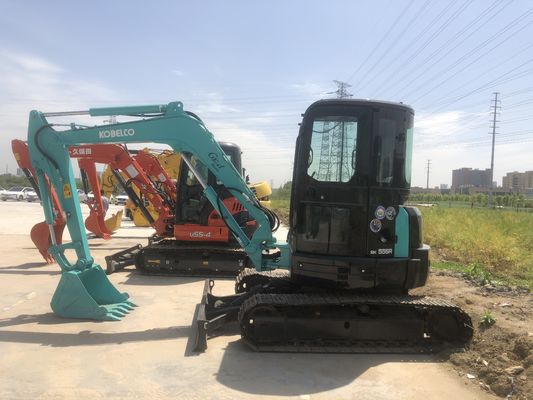 2016 년 사용 된 Kobelco SK55SR 발굴기/ 원본 수압 크롤러 발굴기 SK 55SR