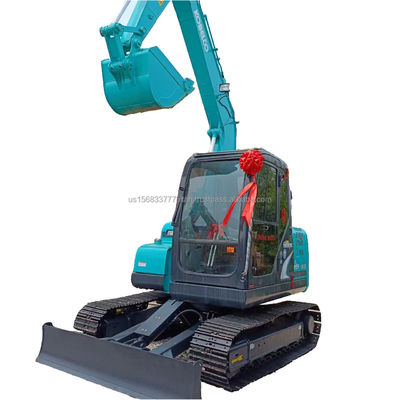 고생산성 사용된 일본에서 0.5M3 버킷 용량으로 Kobelco SK75-8 발굴기