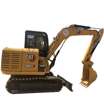 원형 수압 실린더 CAT 306 중고 306E2 지구 이동 발굴 기계