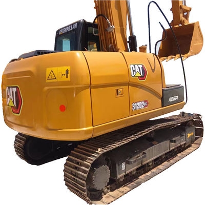 작동 무게 12톤 CAT 312 312D Digger 2016 사용 된 발굴기 거북이 기계