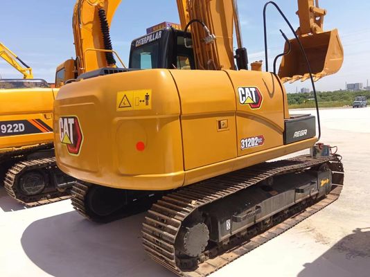 작동 무게 12톤 CAT 312 312D Digger 2016 사용 된 발굴기 거북이 기계