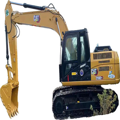 15TON 사용 된 발굴기 1 M3 버킷 용량 원형 수압 밸브 CAT 315 발굴기