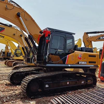최고의 SANY SY305H 발굴기를 구입하세요. 210kW 전력과 오리지널 수압 펌프