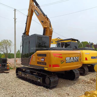 13500 KG SANY SY135C 우수한 성능과 좋은 상태를 가진 사용 된 발굴기