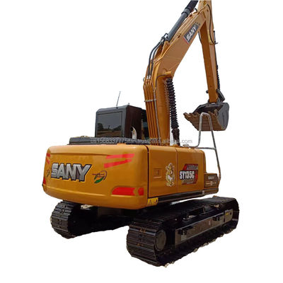 73kw 기계 무게 13500 KG 사용 된 Sany SY135C 발굴기 우수한 상태 발굴기