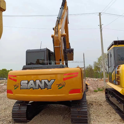 73kw 기계 무게 13500 KG 사용 된 Sany SY135C 발굴기 우수한 상태 발굴기