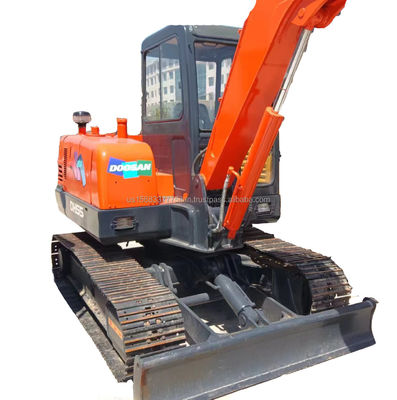 우수한 효율과 성능의 수압 건설 기계 DOOSAN DH55 발굴기