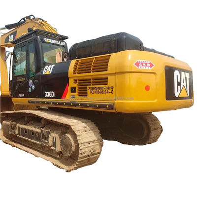 225kW CAT 336D 사용 된 발굴기 36TON 건설 프로젝트의 우수한 상태