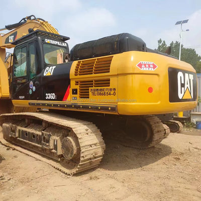225kW CAT 336D 사용 된 발굴기 36TON 건설 프로젝트의 우수한 상태