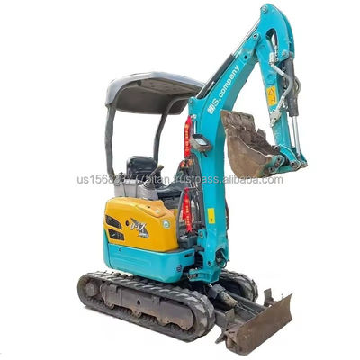 건축자재 상점 사용 된 KUBOTA KXU17 내구성 펌프 및 베어링이있는 미니 발굴기