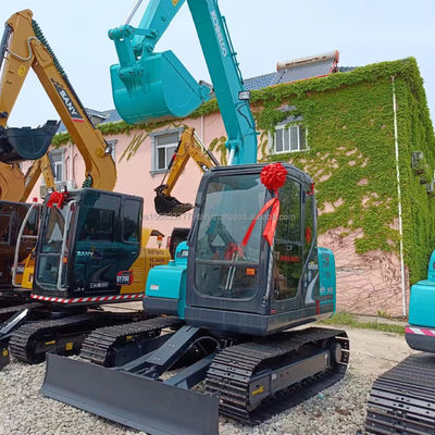 Kobelco SK75-8 사용 된 크롤러 발굴기 좋은 상태 및 0.4M3 버킷 용량