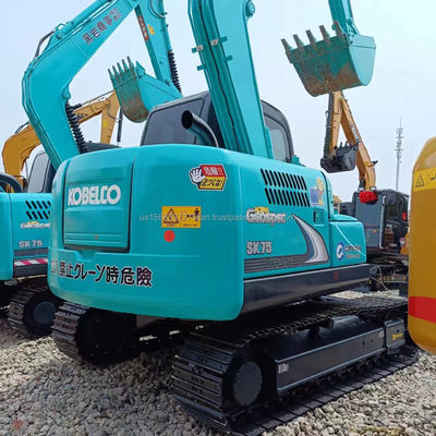 Kobelco SK75-8 사용 된 크롤러 발굴기 좋은 상태 및 0.4M3 버킷 용량