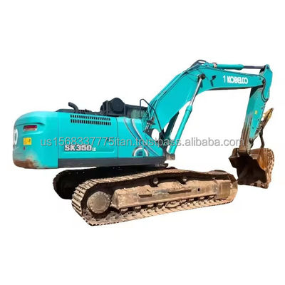 오리지널 수압 밸브 좋은 성능의 35톤 Kobelco SK350 발굴기 중고