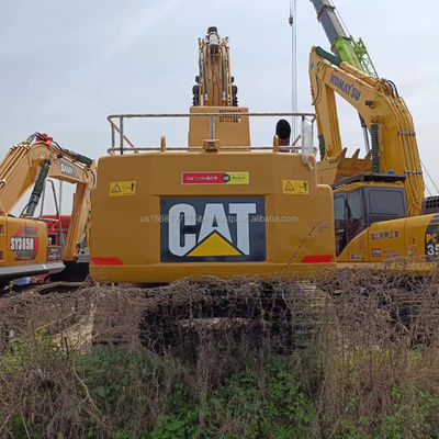 49TON 사용 된 건설 Caterpillar 349 CAT349 원본 수압 밸브가있는 발굴기