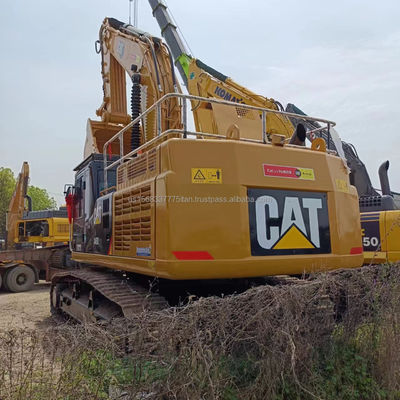 49TON 사용 된 건설 Caterpillar 349 CAT349 원본 수압 밸브가있는 발굴기