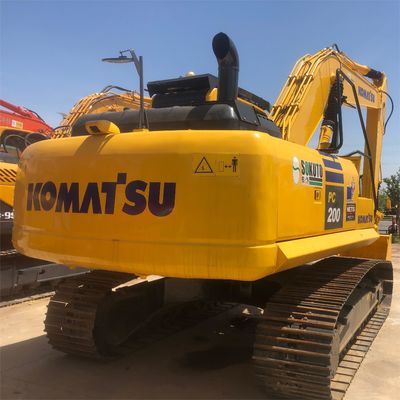 사용 된 코마쓰 PC200 발굴기 0~2000 시간 작업 및 20000kg 기계 무게
