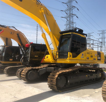 45톤 KOMATSU PC450-7 발굴기 원본 수압 밸브와 함께 큰 기계 사용