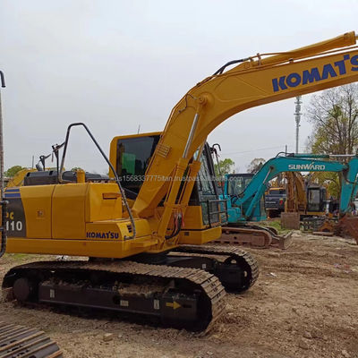 오리지널 수압 펌프 사용 코마쓰 PC110-8 발굴기 65kw 파워 일본 주식 크롤러
