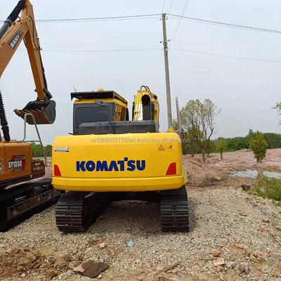 낮은 시간 KOMATSU PC130 원본 수압 펌프와 함께 발굴기