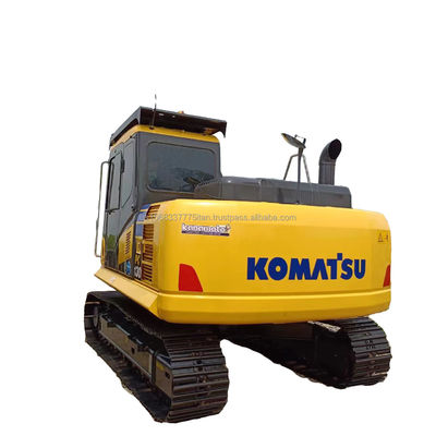 상하이에서 사용 된 13 톤 KOMATSU PC 130 발굴기 13000 KG 기계 무게