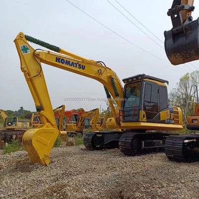 상하이에서 사용 된 13 톤 KOMATSU PC 130 발굴기 13000 KG 기계 무게