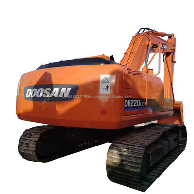 98kw 엔진 Doosan DH220 22Ton 사용 된 발굴기 다기능 기계