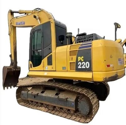 22톤 코마쓰 PC220 발굴기 사용 코마쓰 발굴기 119kW 엔진