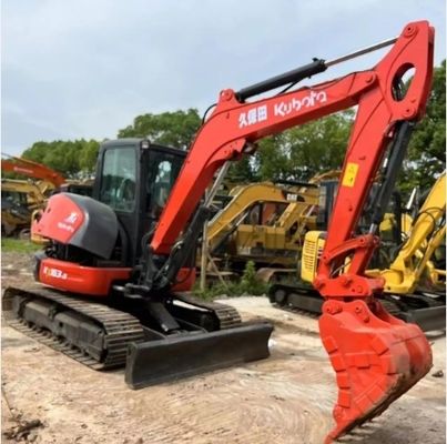 원본 수압 실린더와 함께 7톤 작동 무게 KUBOTA 발굴기