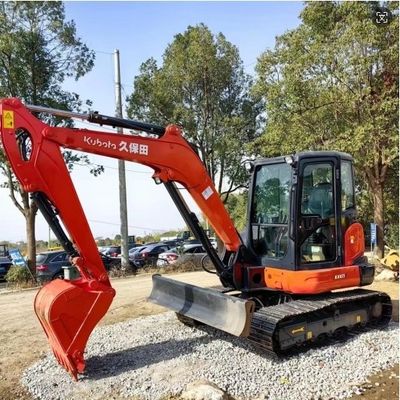 원본 수압 펌프와 기계 무게 7000 KG와 함께 6 톤 KUBOTA KX165 발굴기