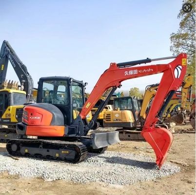 원본 수압 펌프와 기계 무게 7000 KG와 함께 6 톤 KUBOTA KX165 발굴기