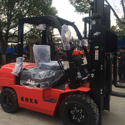Hangcha A30 3톤 디젤 포크리프트 45kw 엔진과 Hangzhou의 우수한 상태